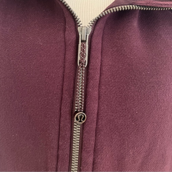 SOLD ❤️ Lululemon Black Cherry Scuba Hoodie 8/M - Picture 11 of 12